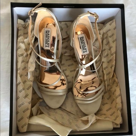 BHLDN Shoes - BHLDN Badgley Mischka Wedding Bridesmaid Heels